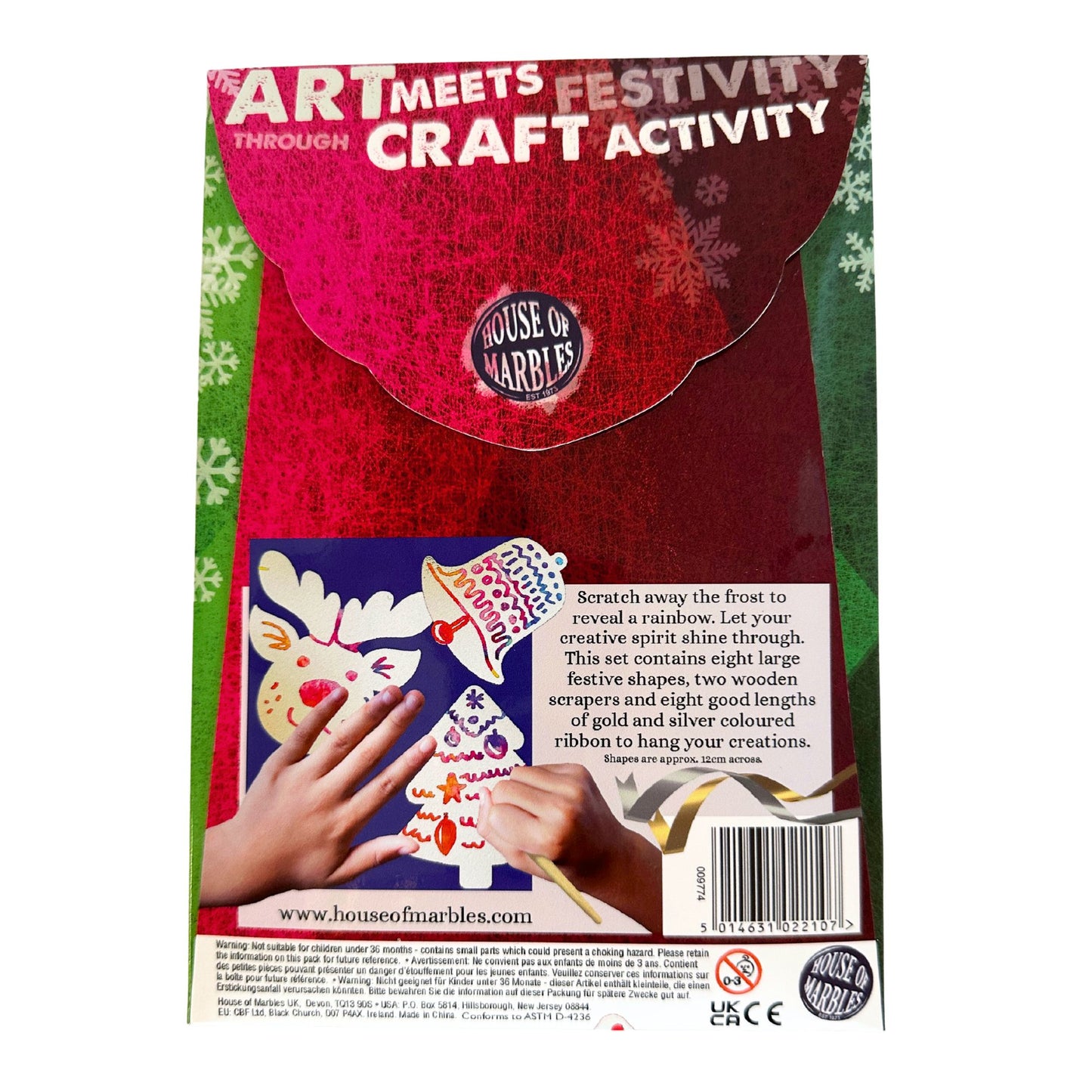 Christmas Scratch Art Set