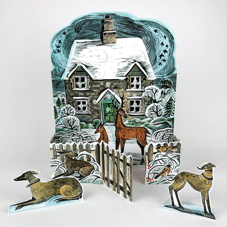 Art Angels Christmas Cottage Advent Calendar
