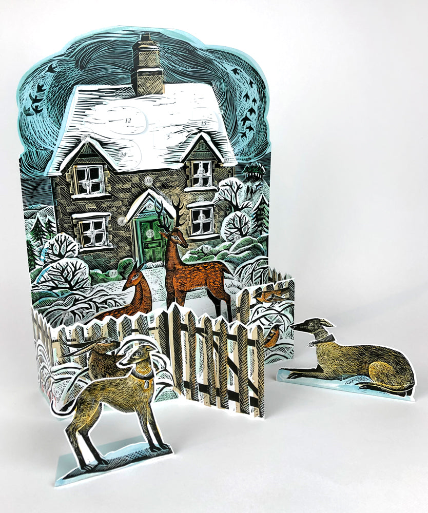 Art Angels Christmas Cottage Advent Calendar