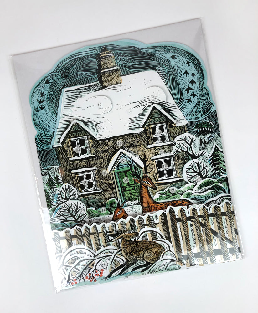 Art Angels Christmas Cottage Advent Calendar