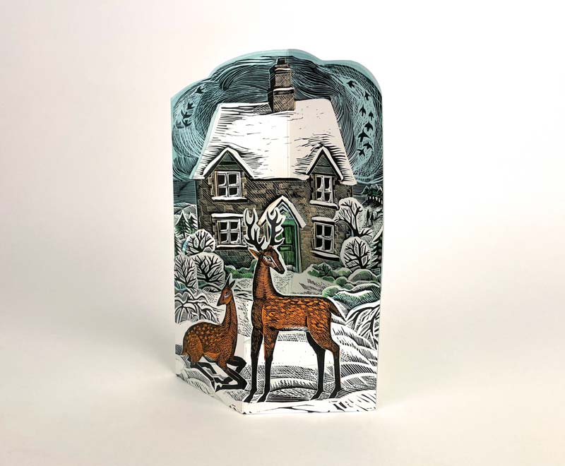 Art Angels Hope Cottage 3D Card