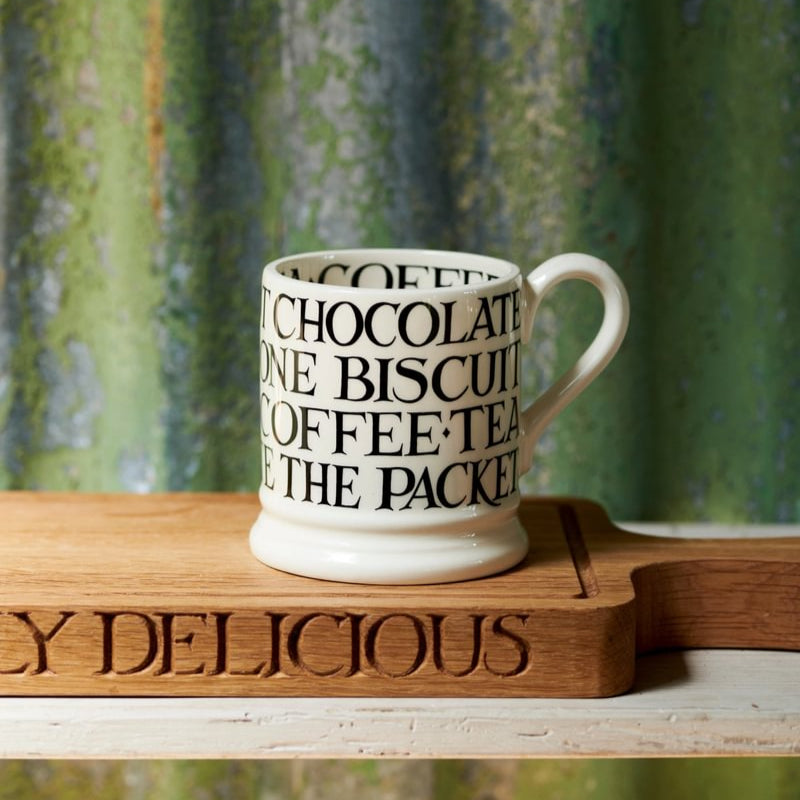 Emma Bridgewater: Black Toast Half Pint Mug