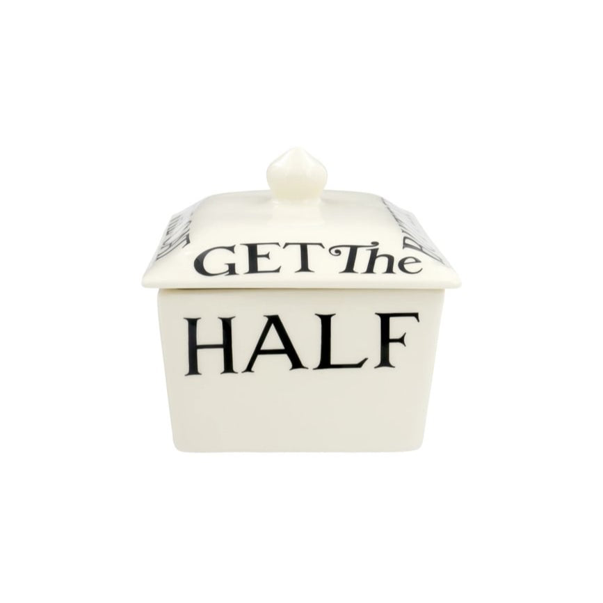 Emma Bridgewater: Black Toast Butter Dish
