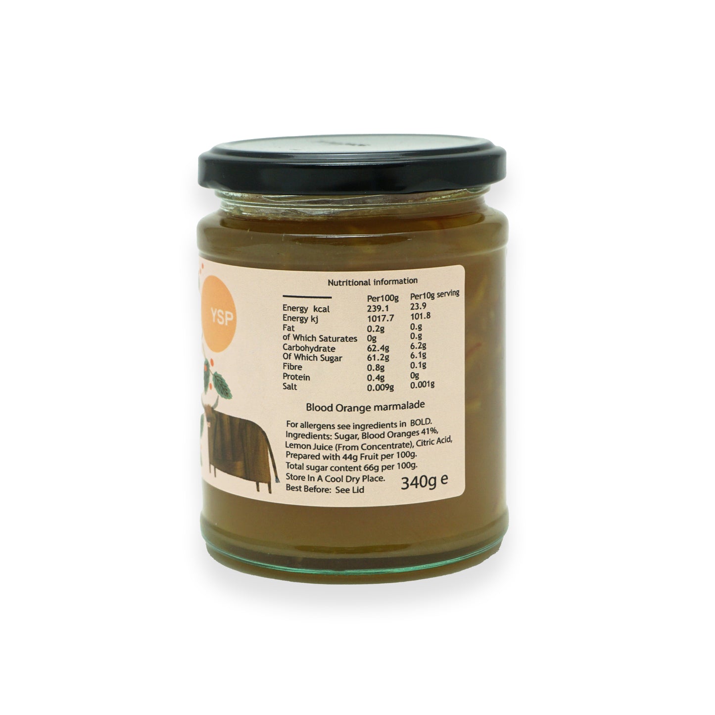 Yorkshire Sculpture Park Blood Orange Marmalade