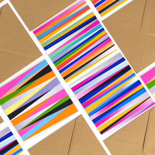 Liz West: Set of 9 Sprinkles Notecards