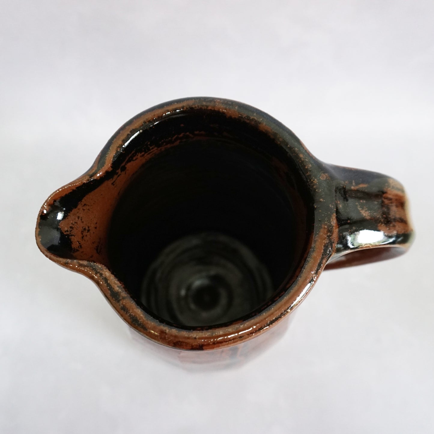 Douglas White Large Faceted Stoneware Jug