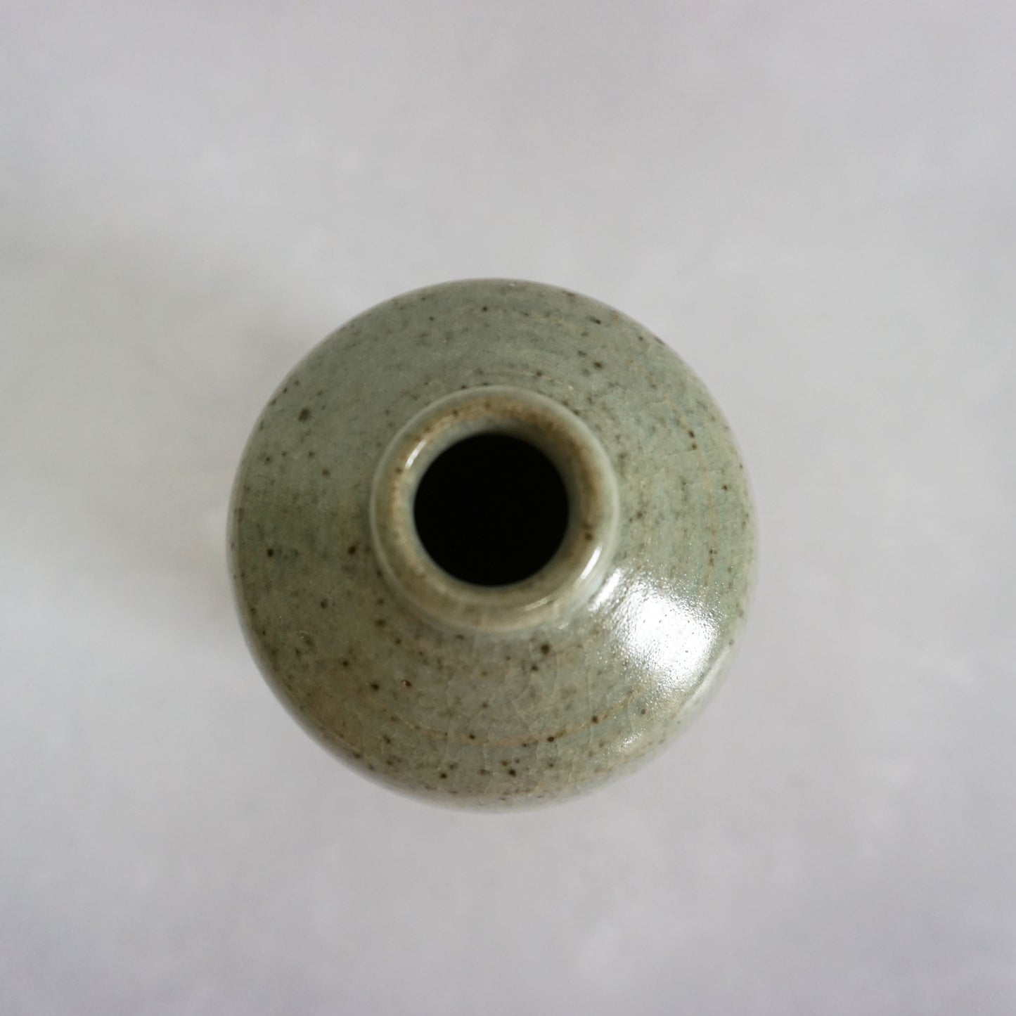Douglas White Small Stoneware Bottle 2