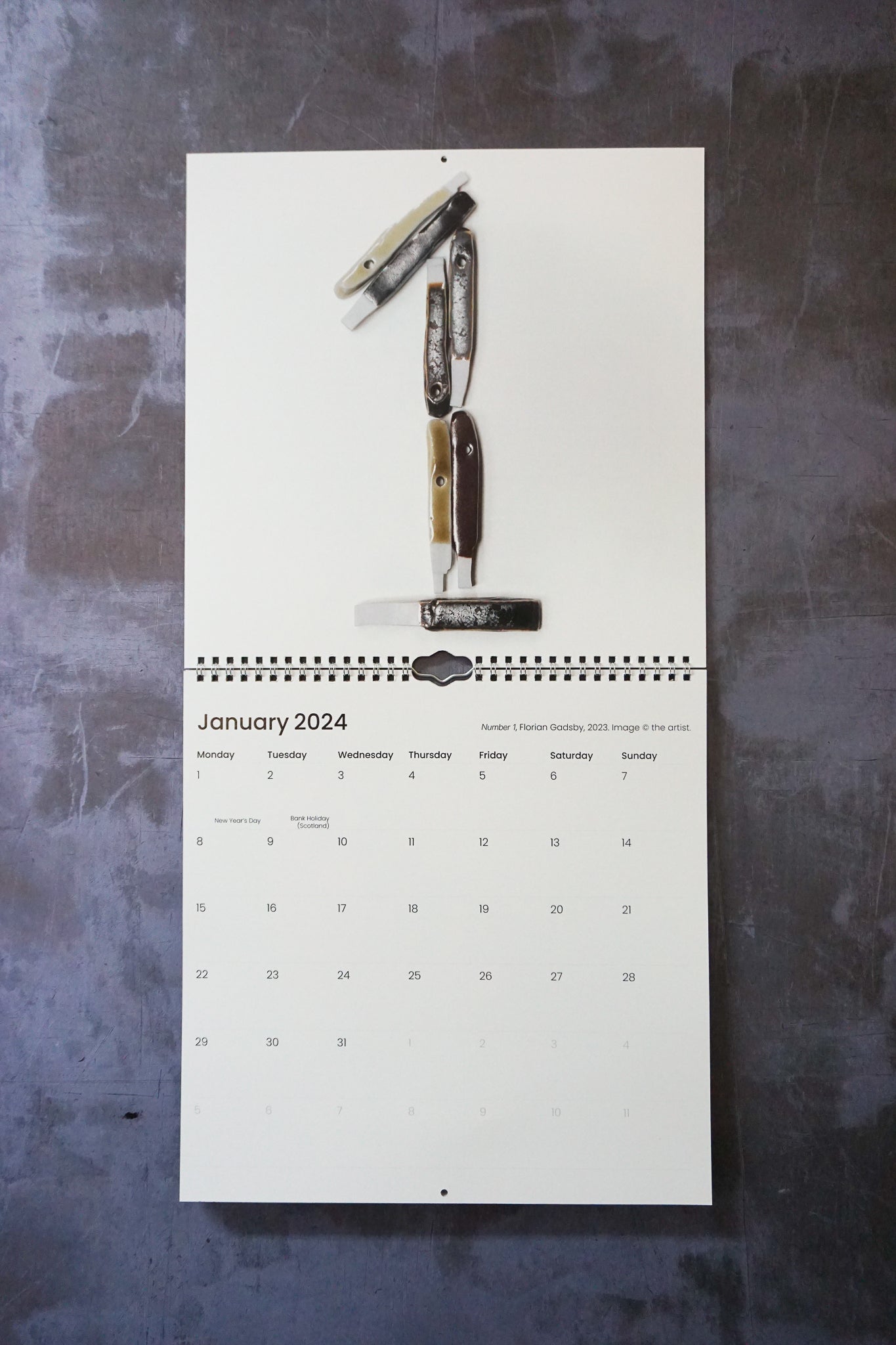 Florian Gadsby: 2024 Calendar