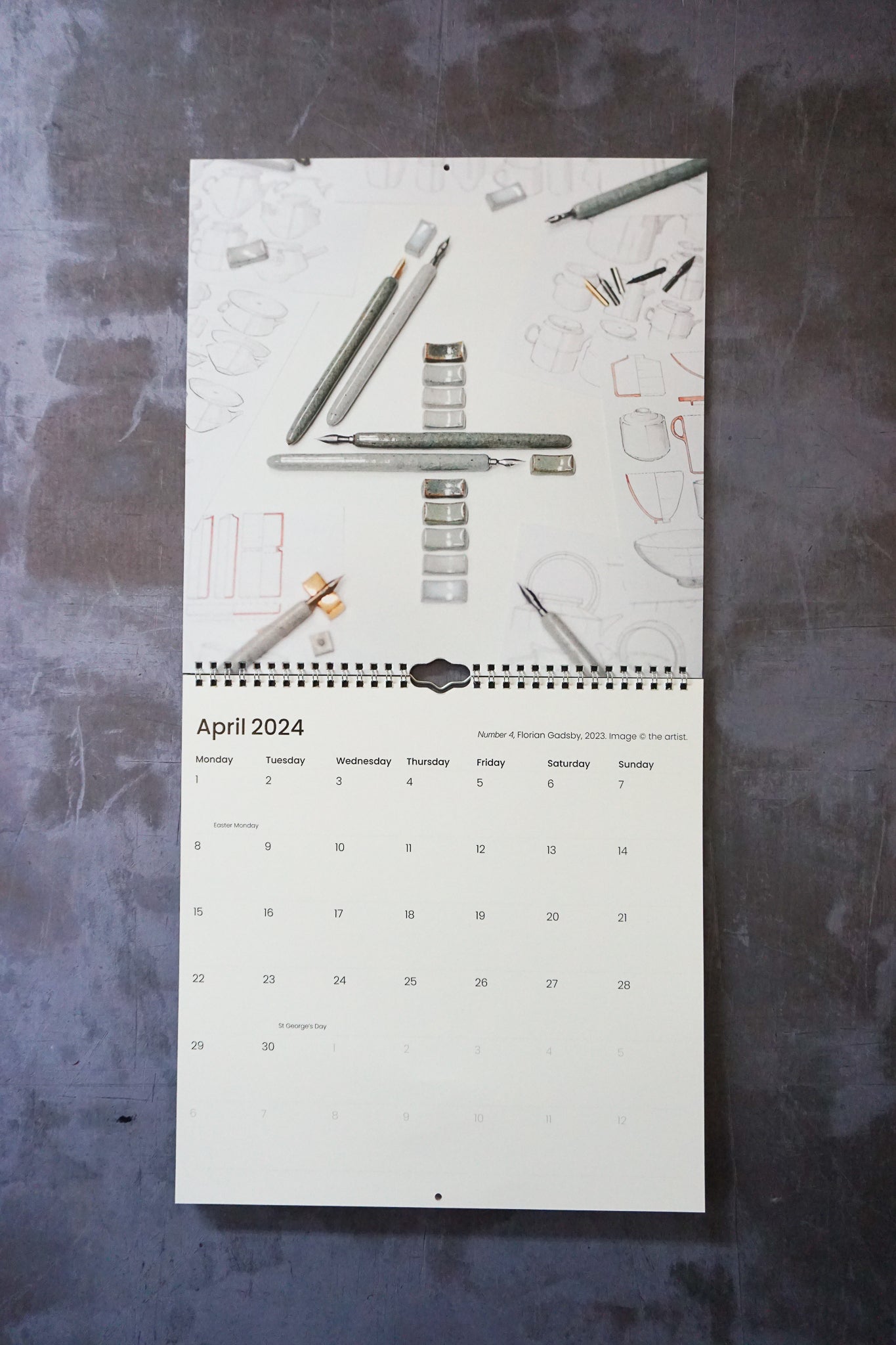 Florian Gadsby: 2024 Calendar
