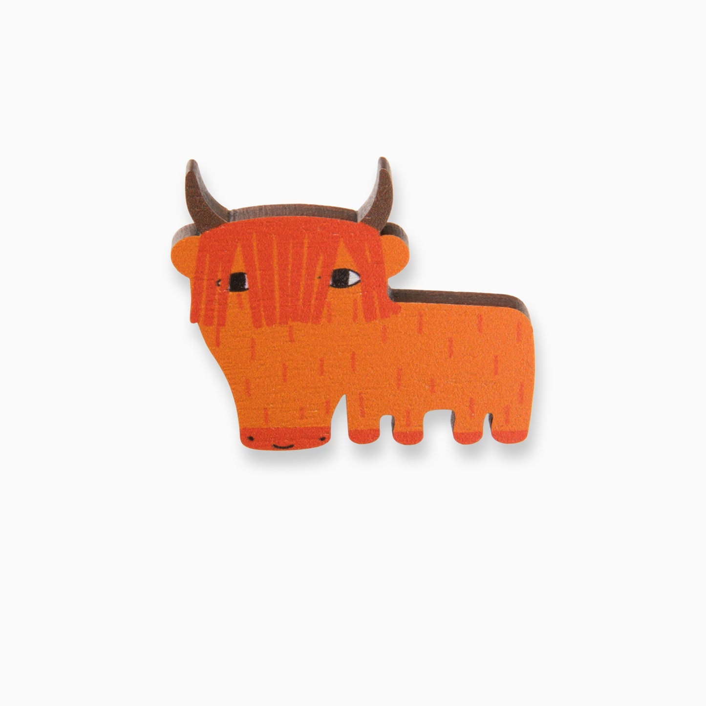YSP x Donna Wilson: Harriet the Highland Cow Pin Badge