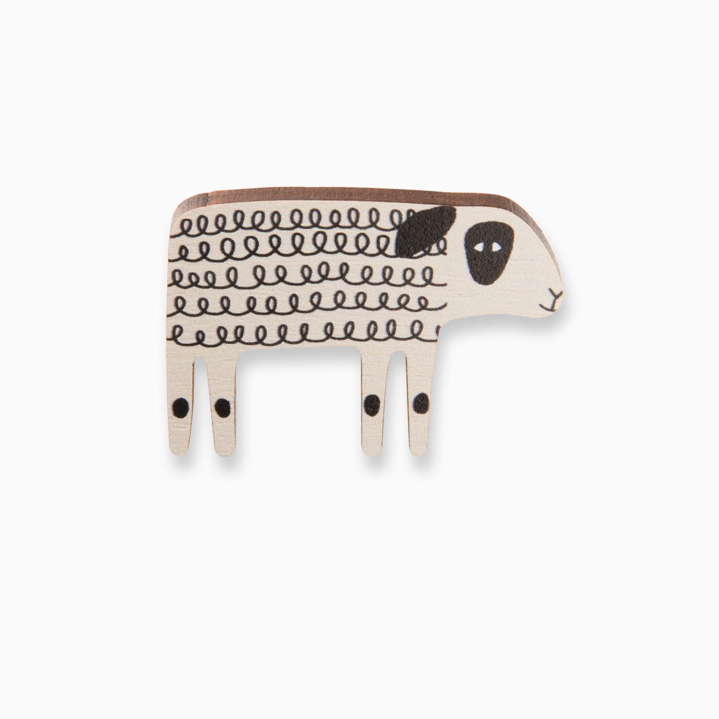 YSP x Donna Wilson: Nell the Sheep Pin Badge