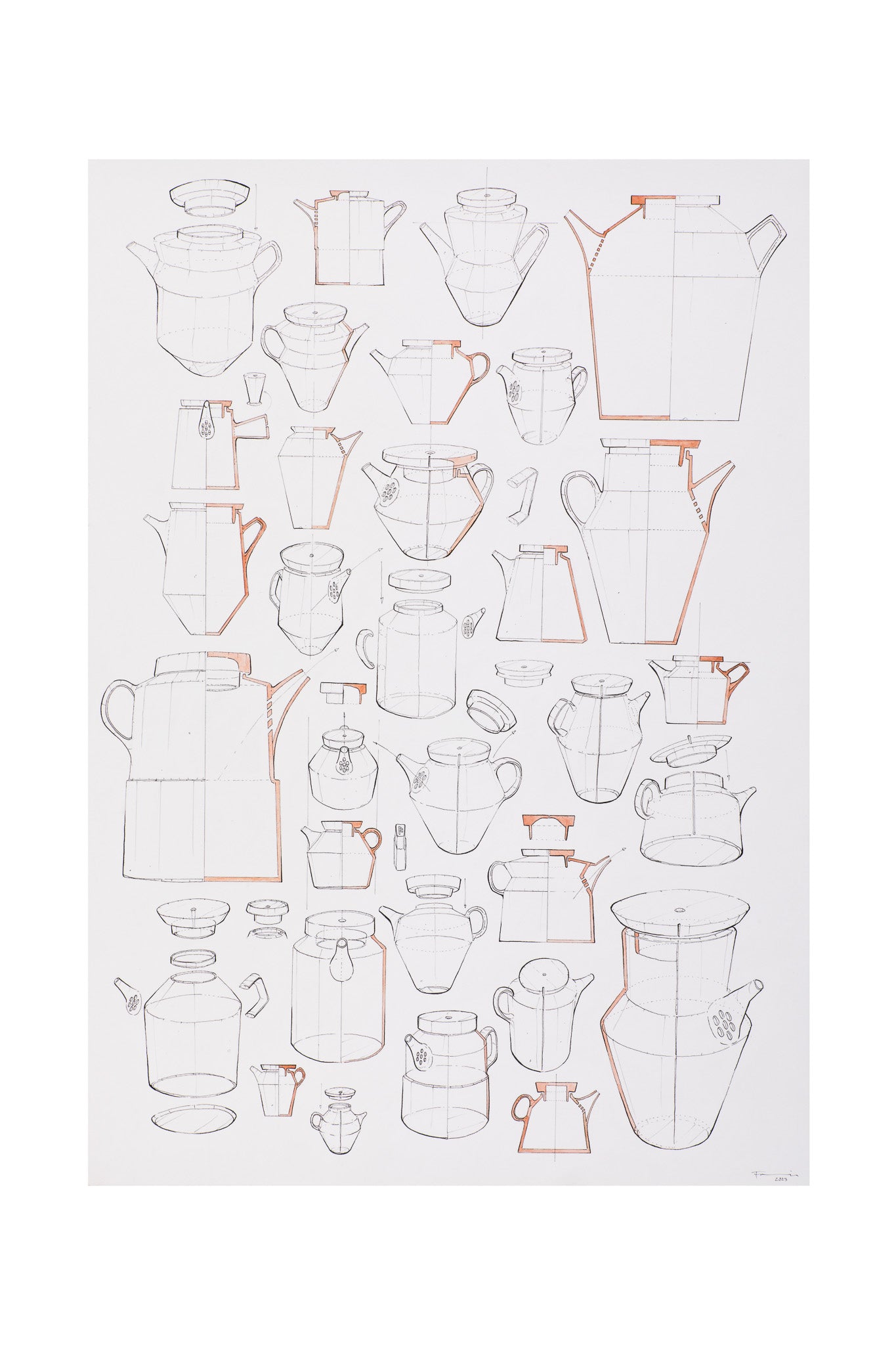 Florian Gadsby: Seeking Something New Original Drawing