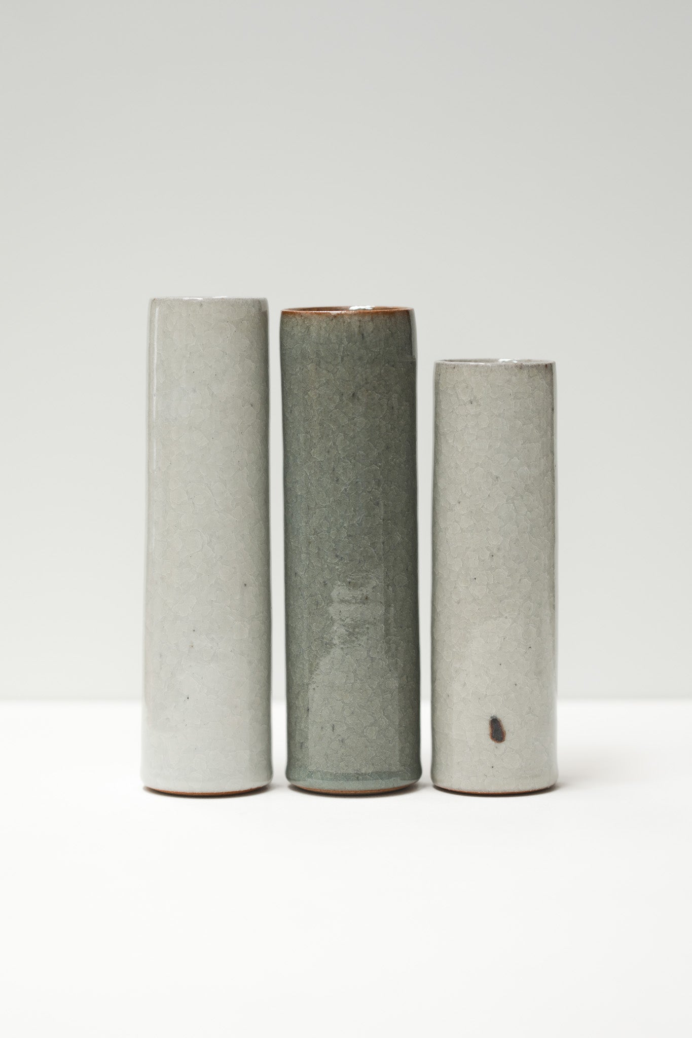 Florian Gadsby: Trio of Cylindrical Vases