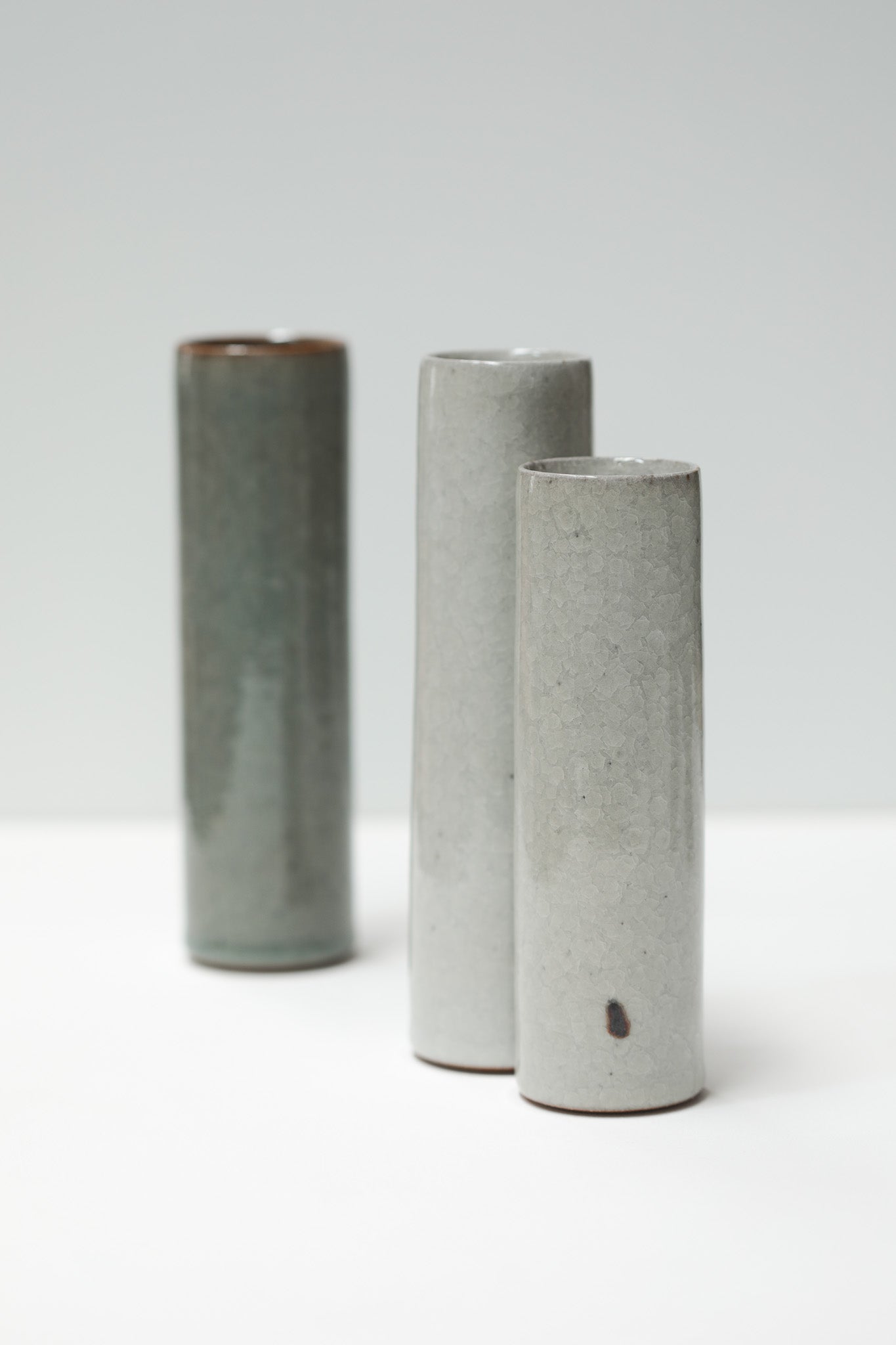 Florian Gadsby: Trio of Cylindrical Vases