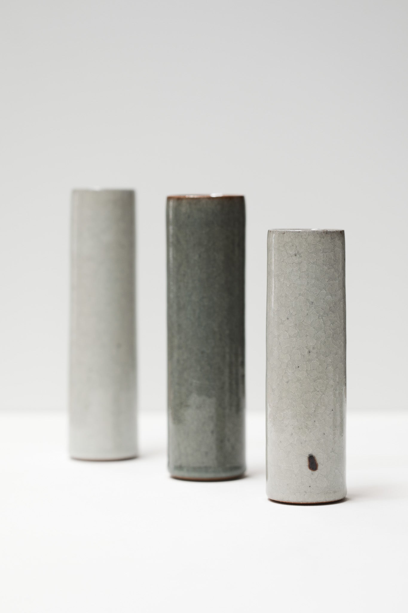 Florian Gadsby: Trio of Cylindrical Vases