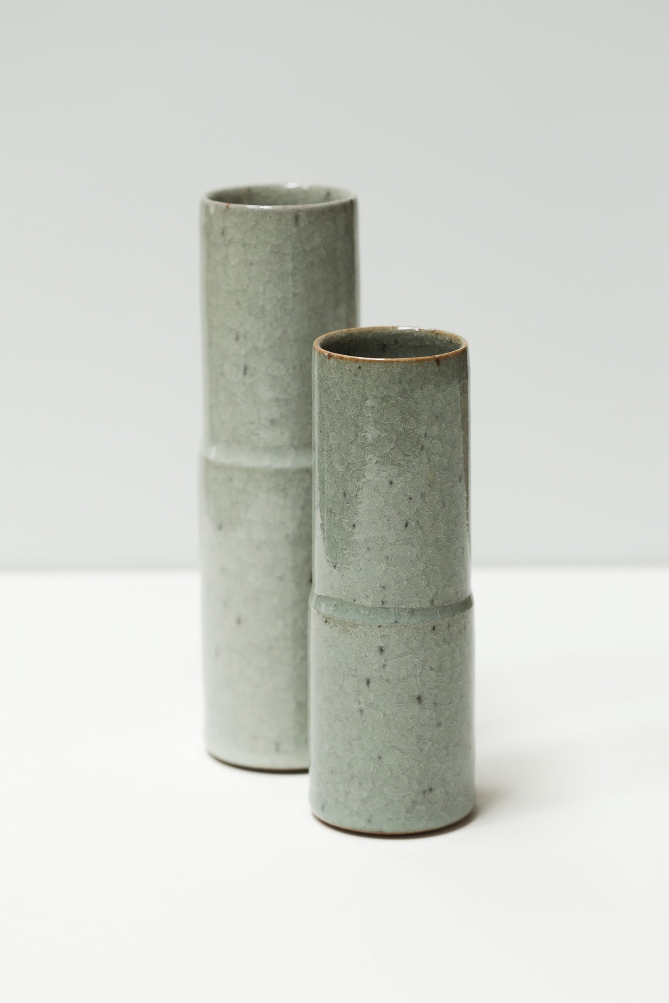 Florian Gadsby: Pair of Stepped Vases