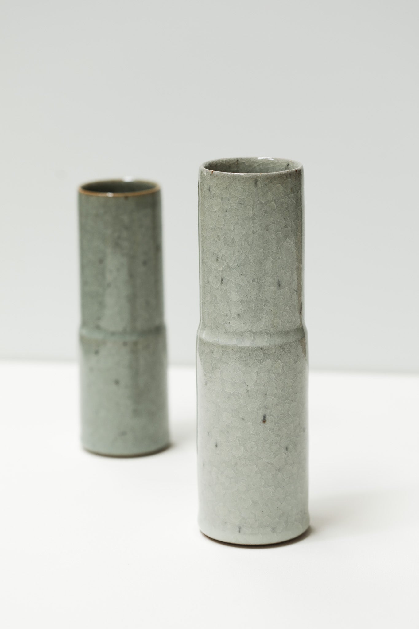 Florian Gadsby: Pair of Stepped Vases