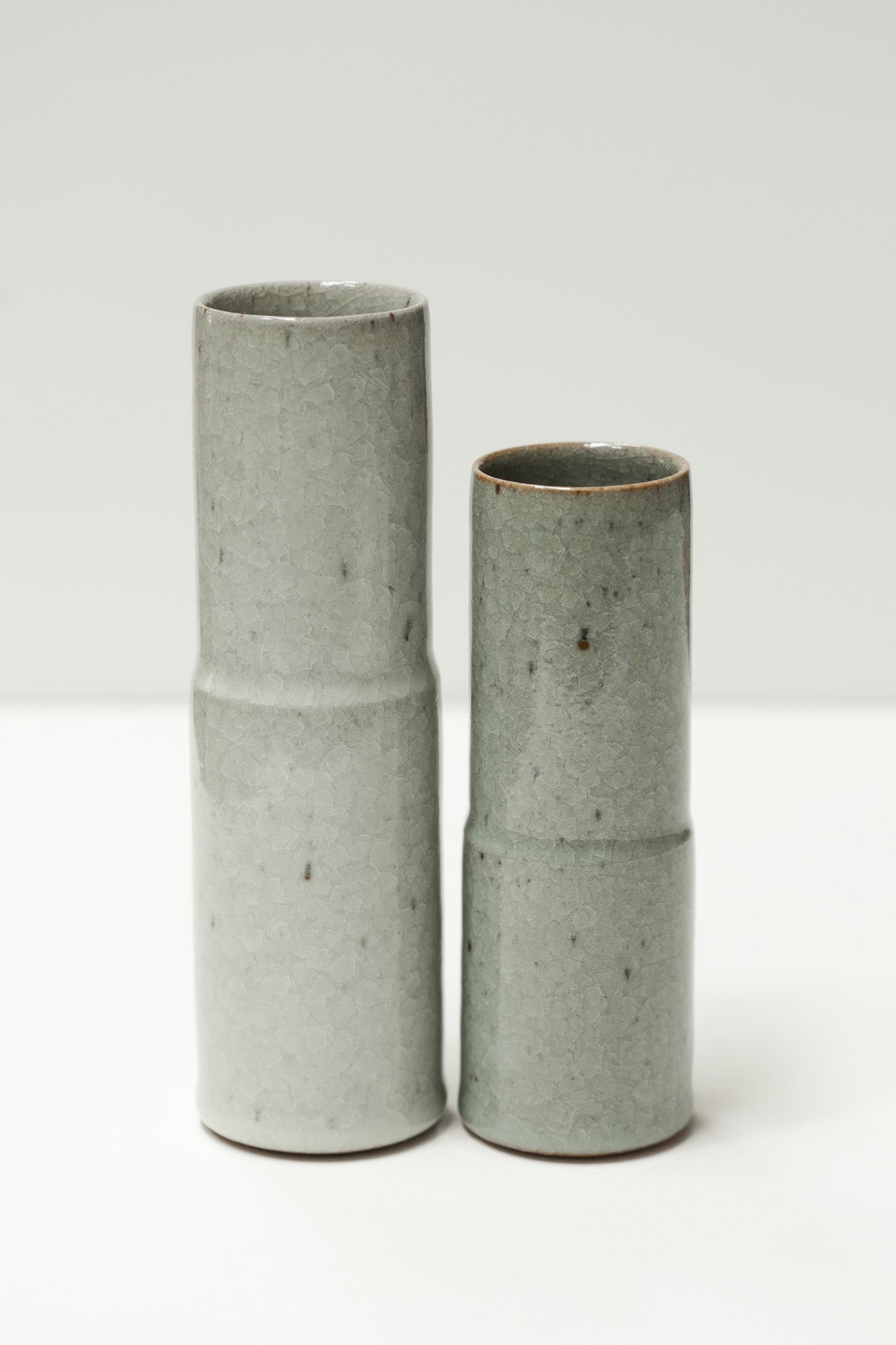 Florian Gadsby: Pair of Stepped Vases