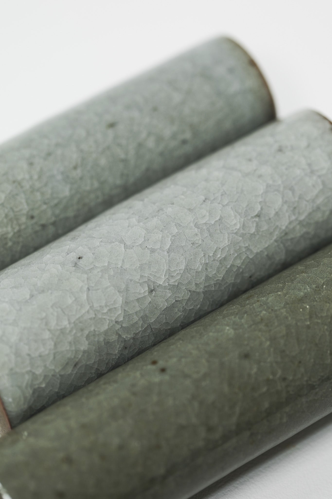 Florian Gadsby: Trio of Small Cylindrical Vases