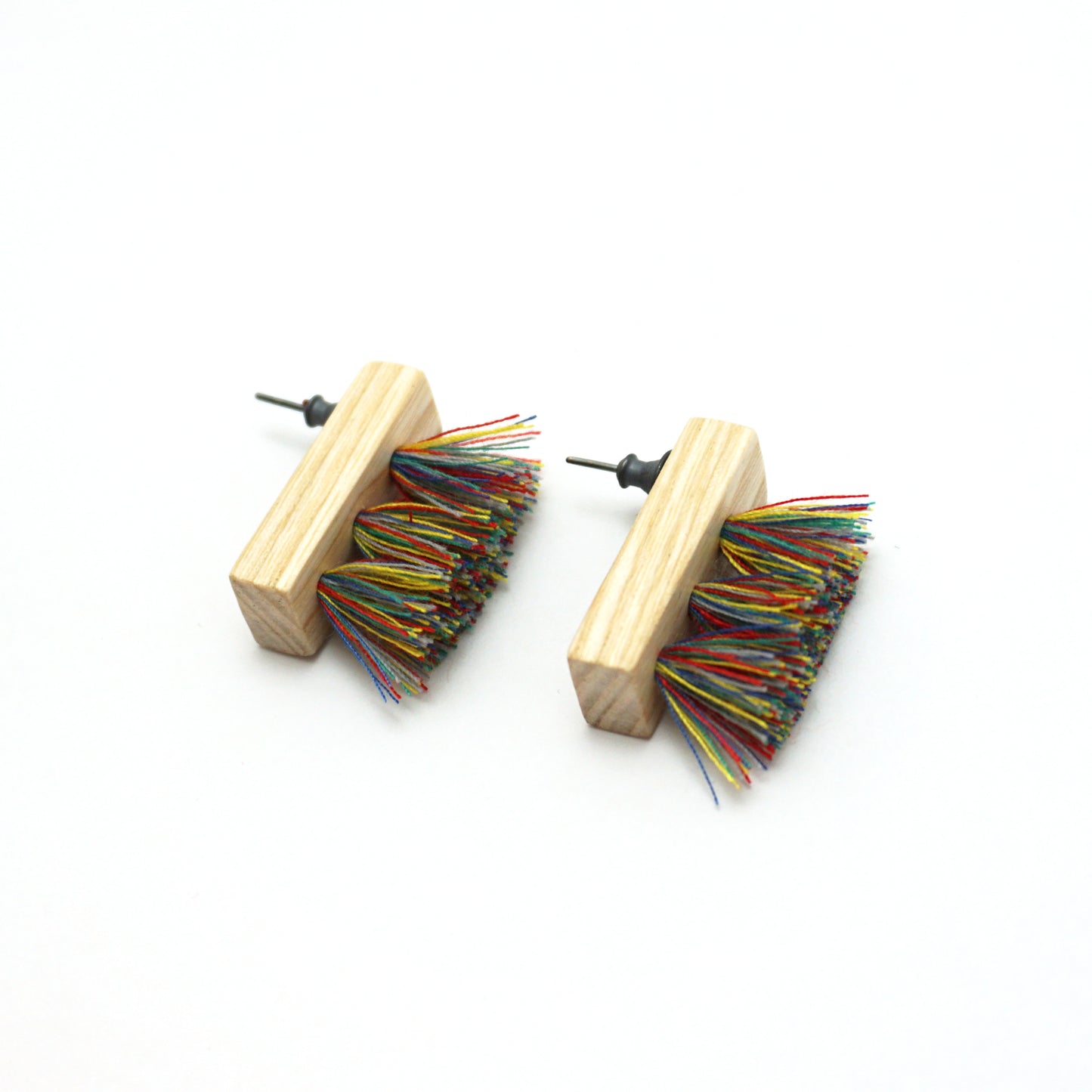 Jane Sedgwick: Small Bristly Brush Earrings
