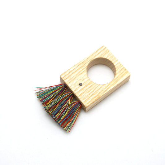 Jane Sedgwick: Square Brush Ring / Pendant