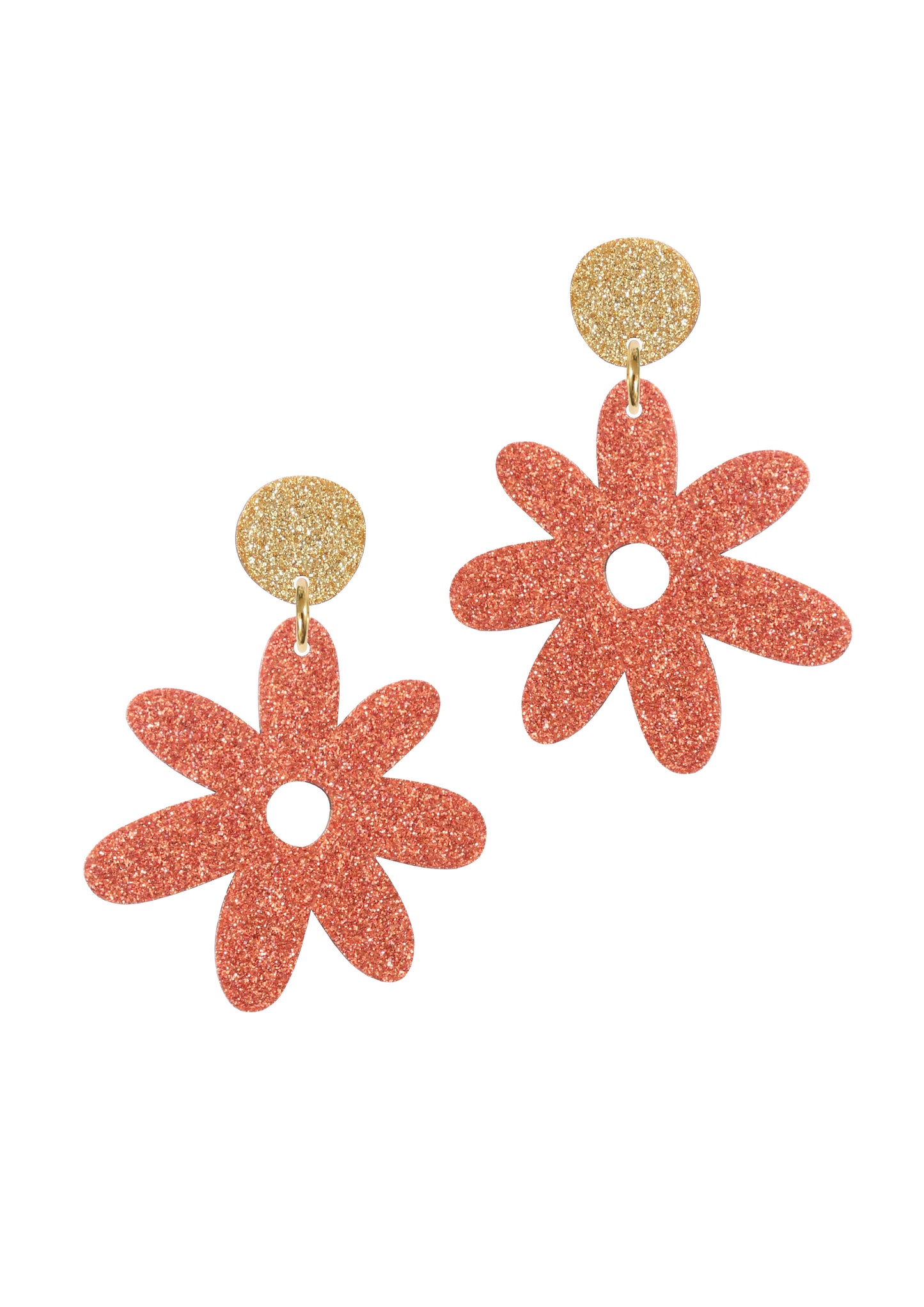 Kam Creates Flower Power Drop Studs