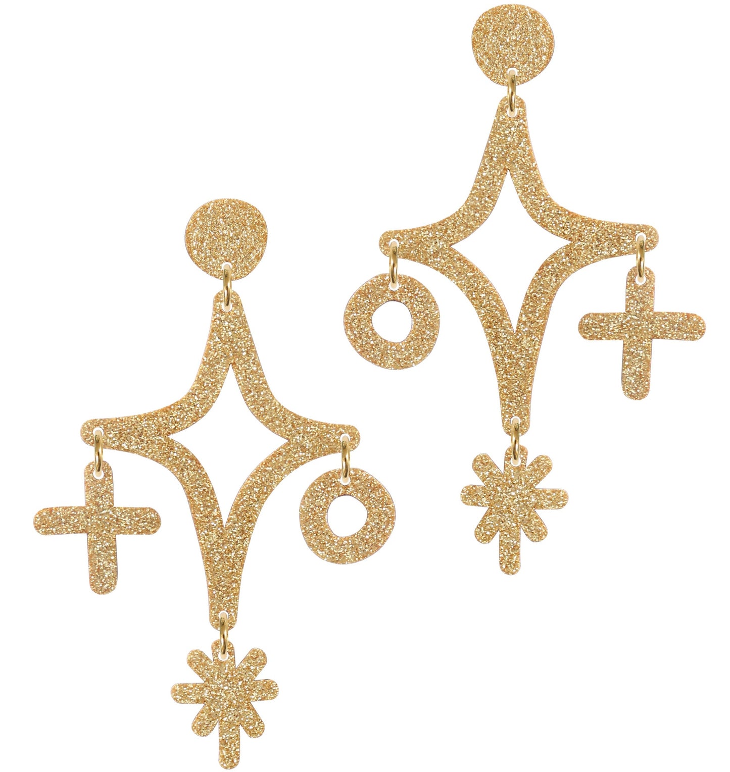 Kam Creates Magic Cluster Drop Studs