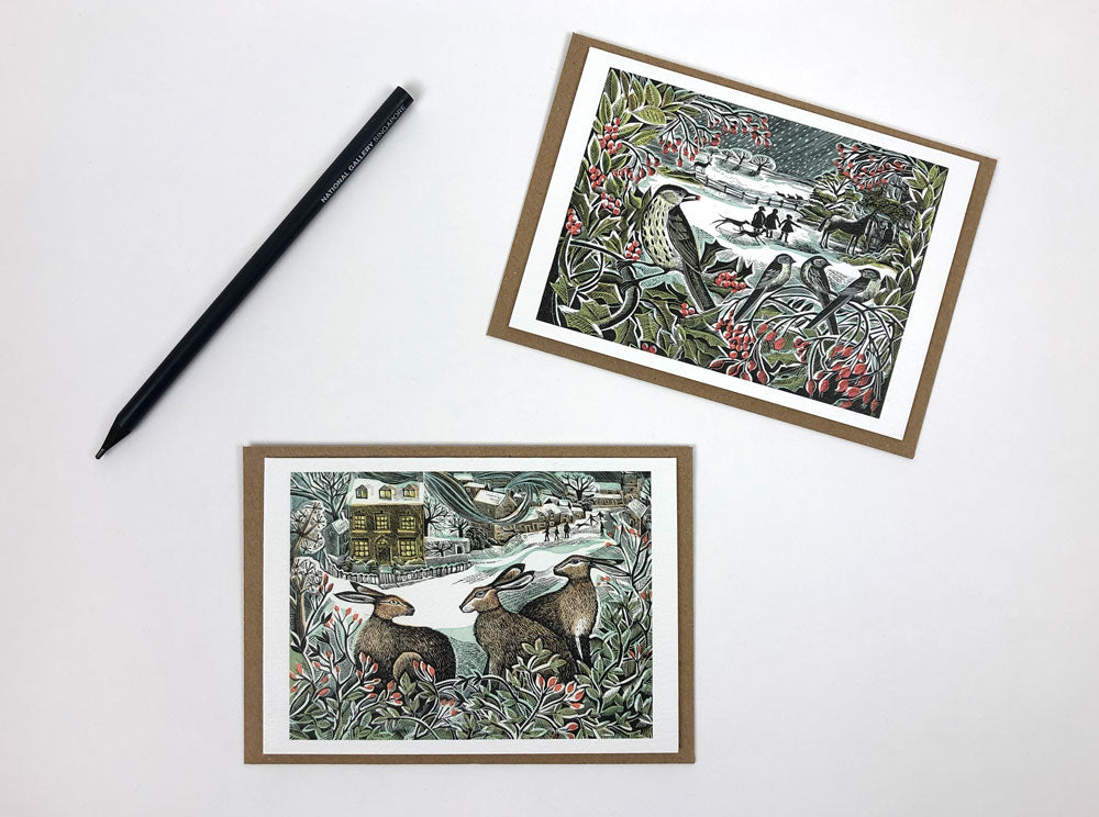 Art Angels Christmas Notecards