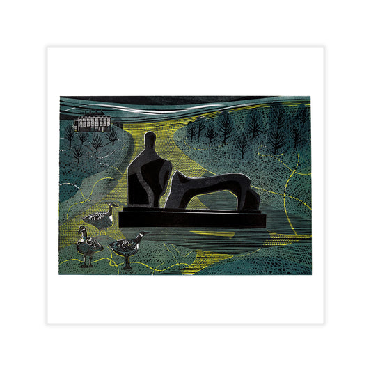 Sarah Kirby: The Hall, The Geese and a Henry Moore Linocut