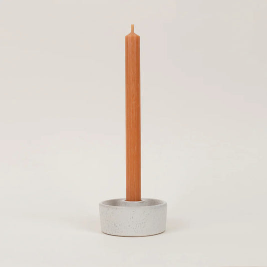St Eval Speckled Candle Holder