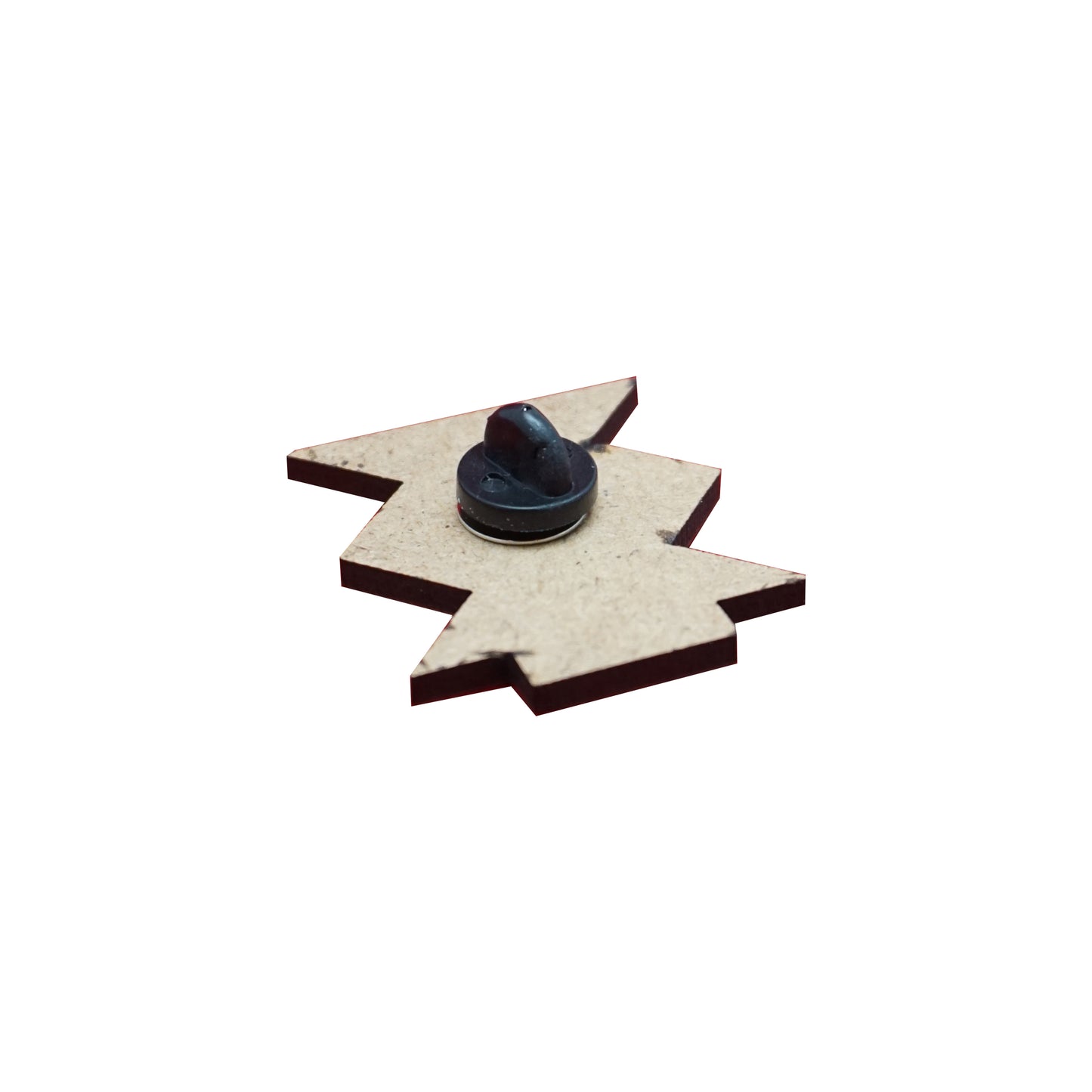 Lesley Barnes: Small Wooden Pin Badge