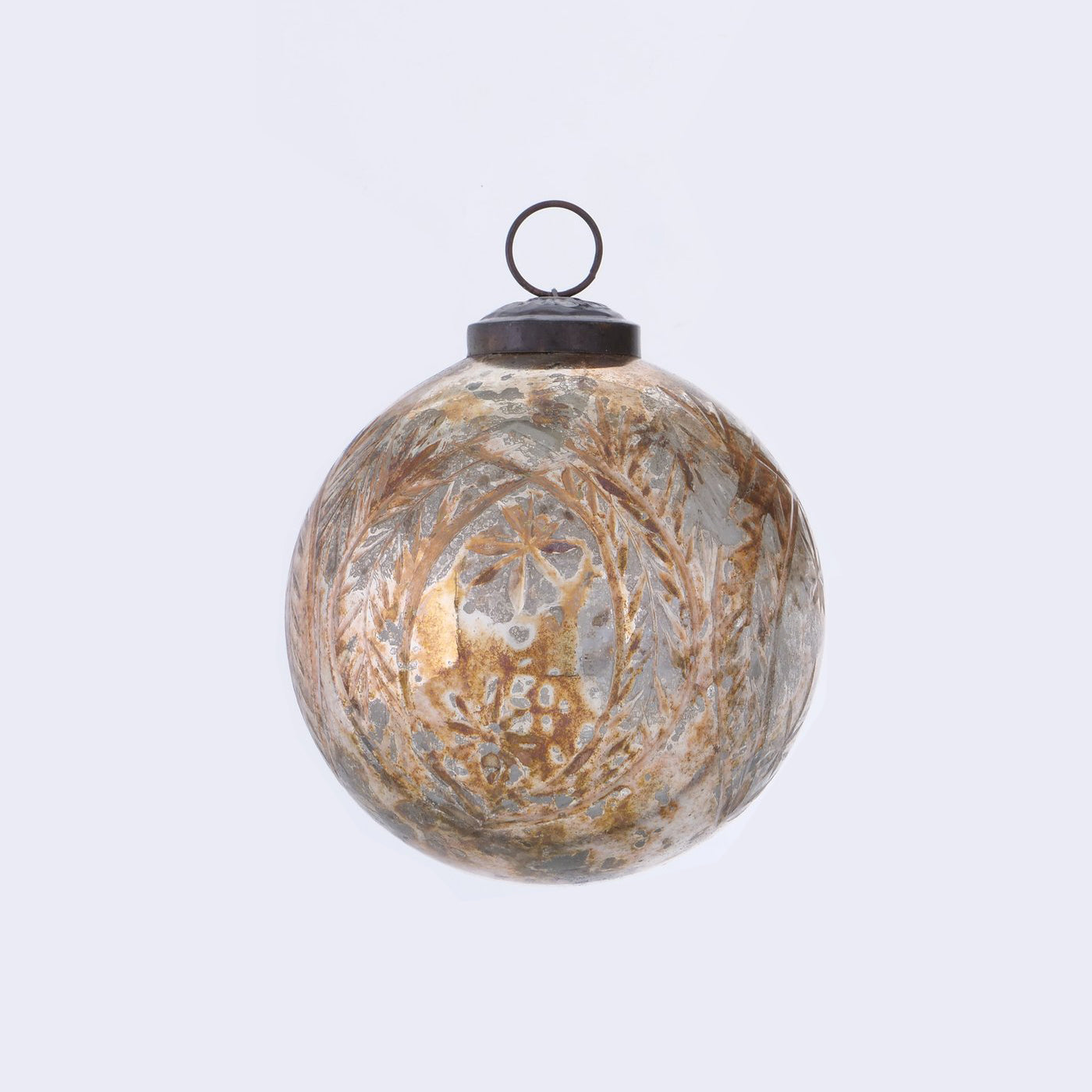 Lacquered Glass Christmas Decoration