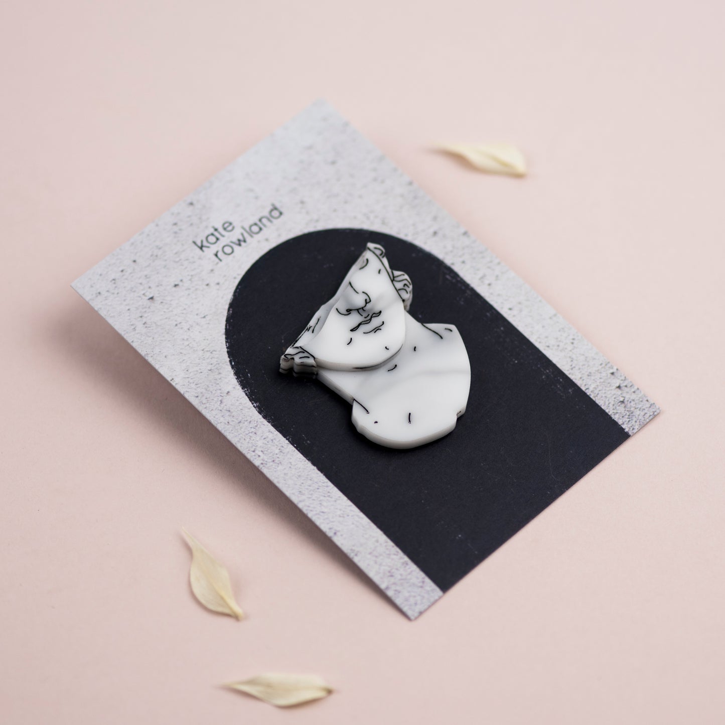 Kate Rowland Statue of Apollo Brooch