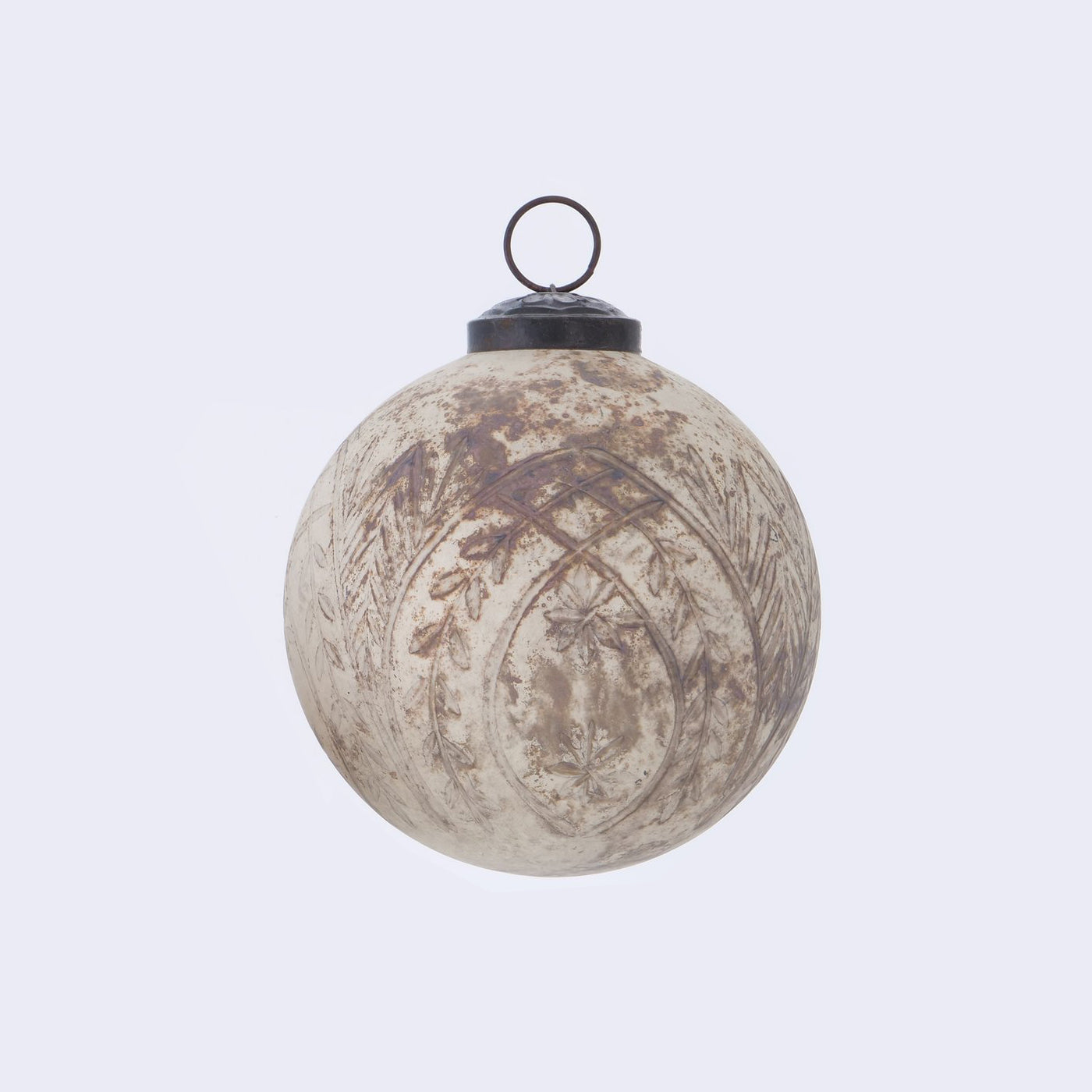 Lacquered Glass Christmas Decoration