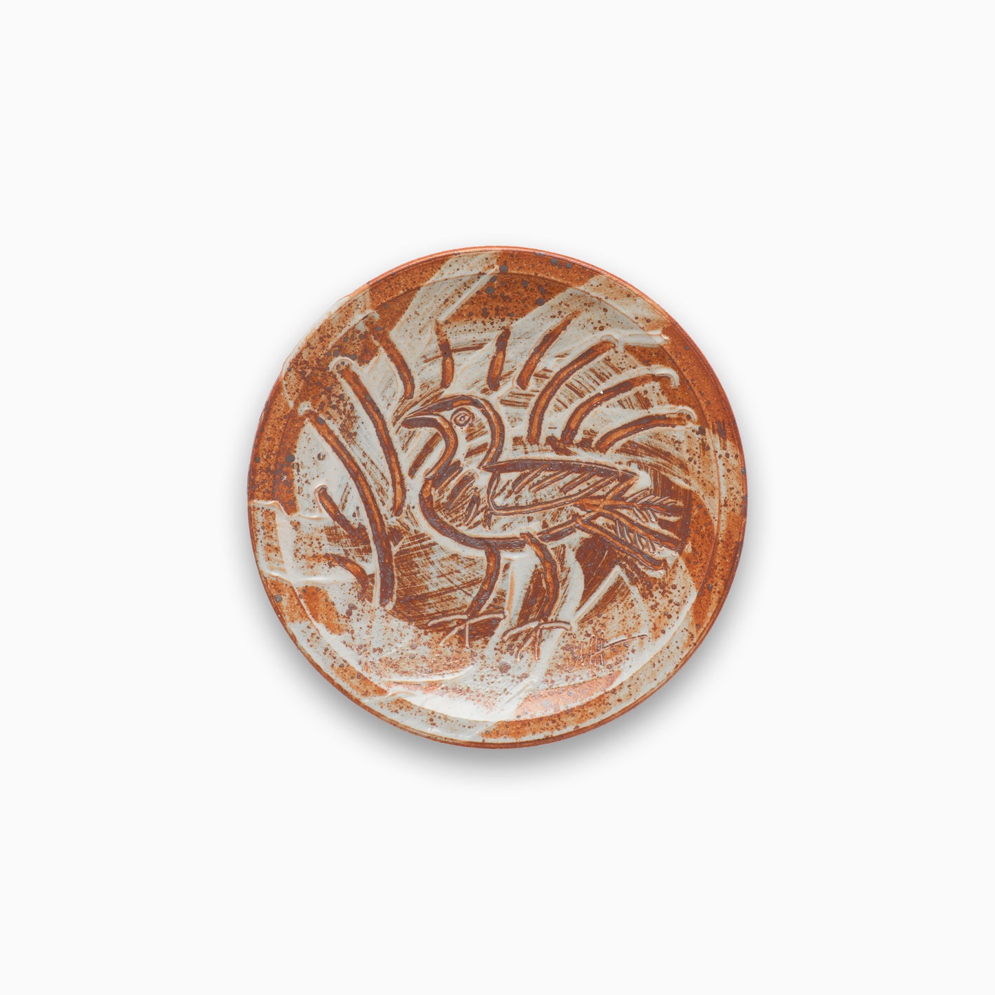 Mark Hearld x Leach Pottery Small Bird Stoneware Platter