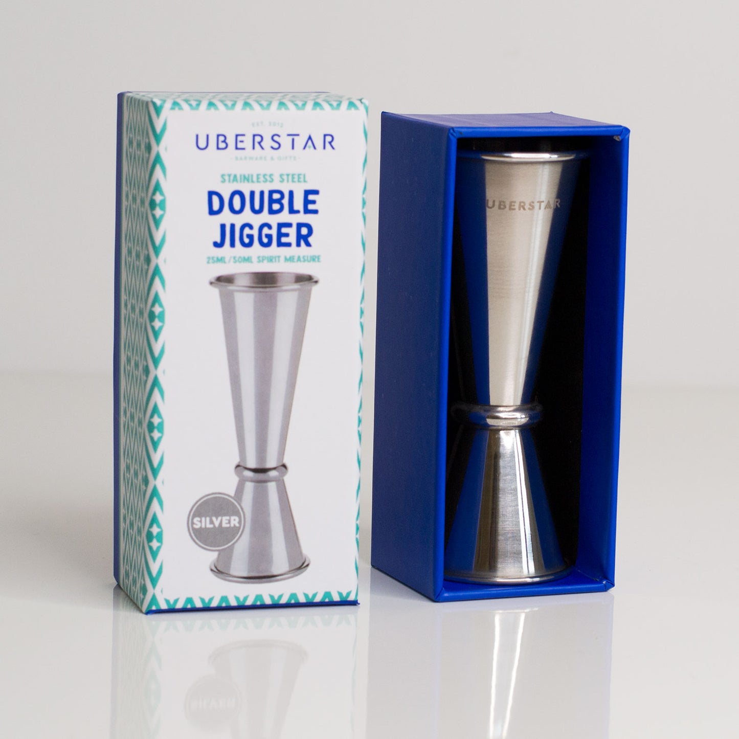 Uberstar Stainless Steel Double Jigger