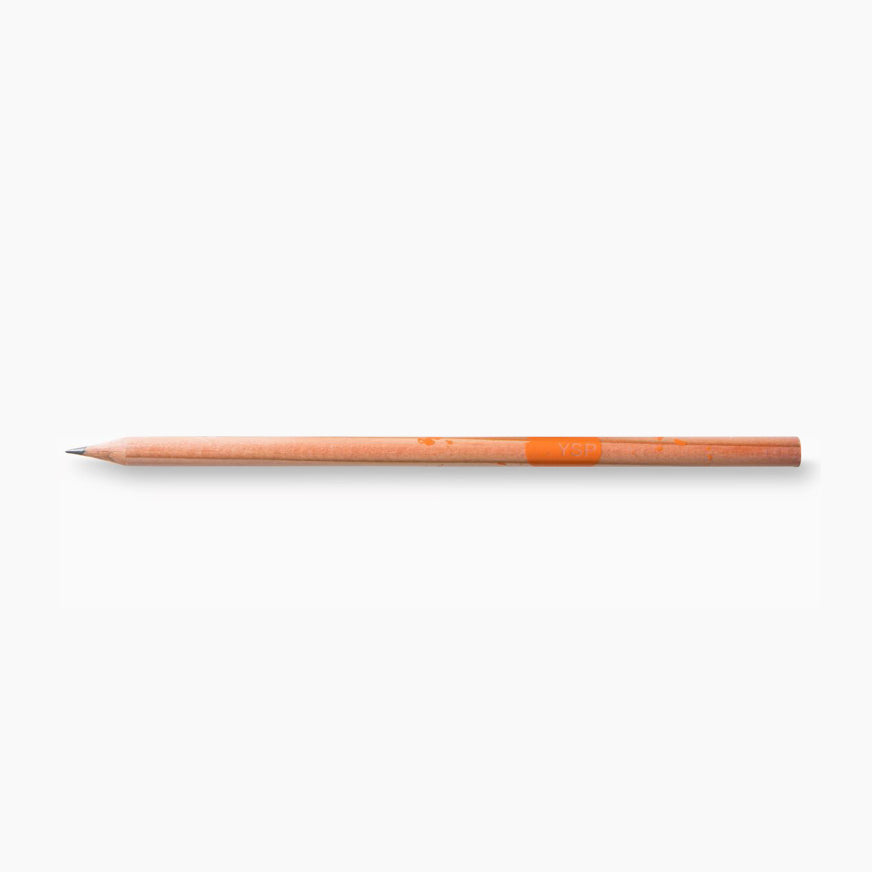 A simple wooden pencil with a sharpened tip. The pencil has a natural wood finish and is placed against a plain white background.