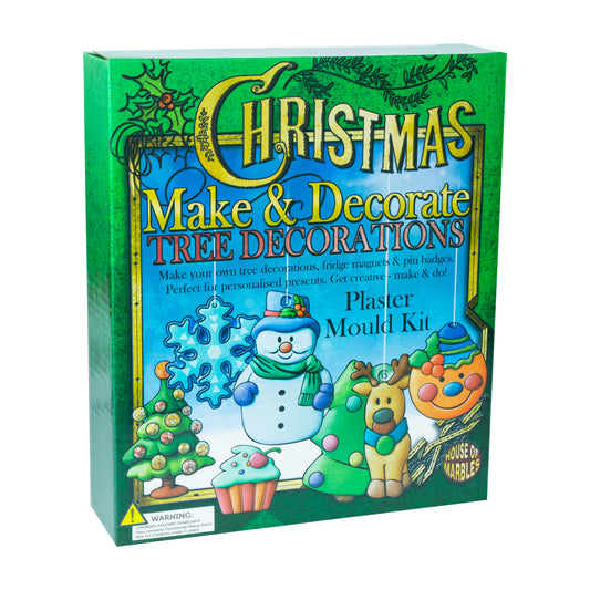 Christmas Make and Decorate Tree Decorations Set