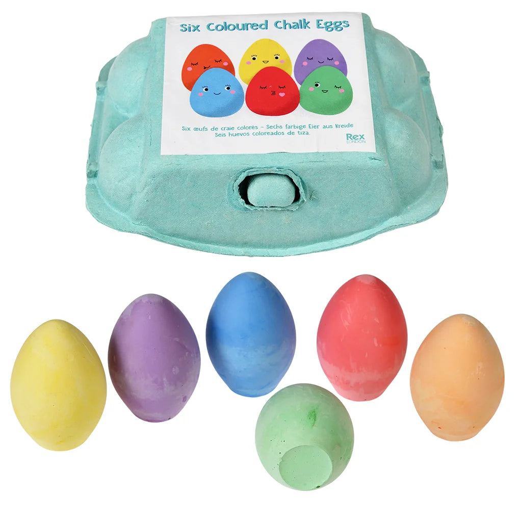 Coloured Egg Chalk Set