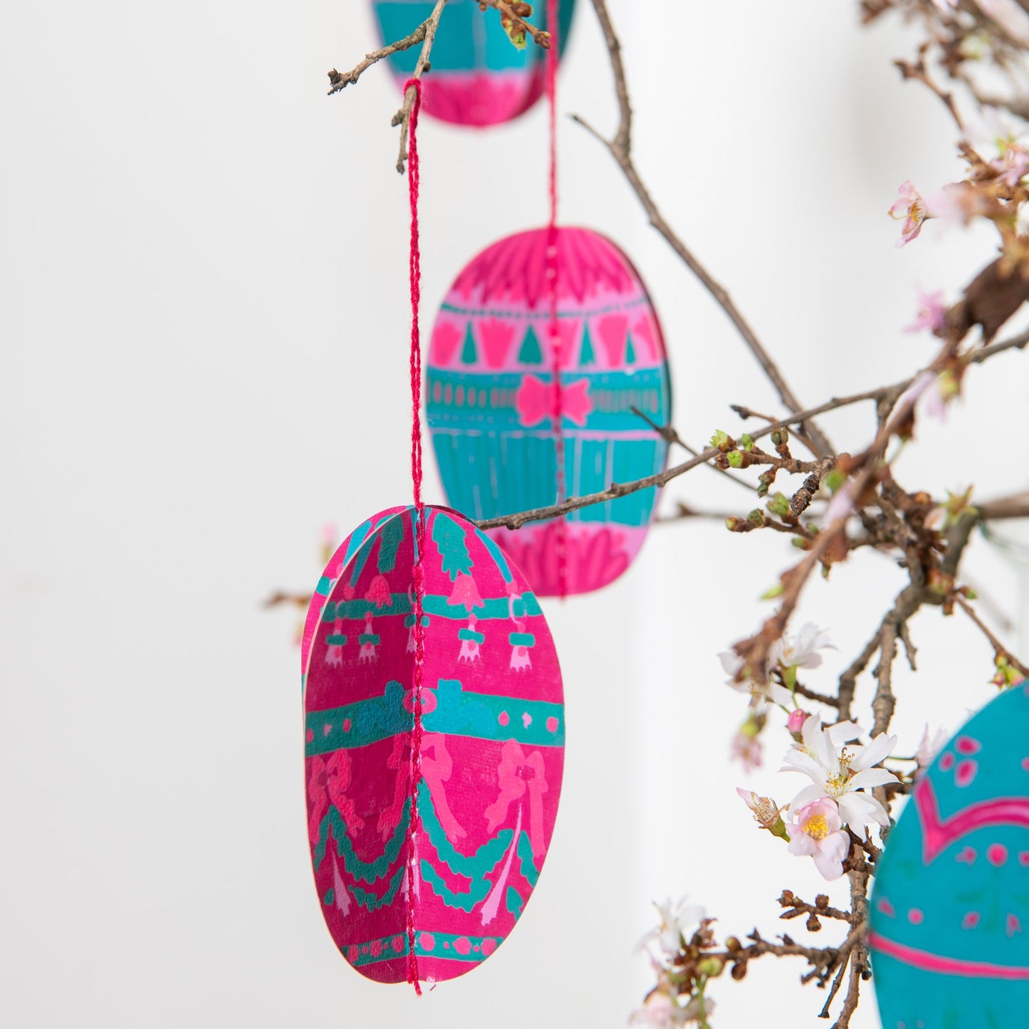 Easter Egg Paper Ornaments