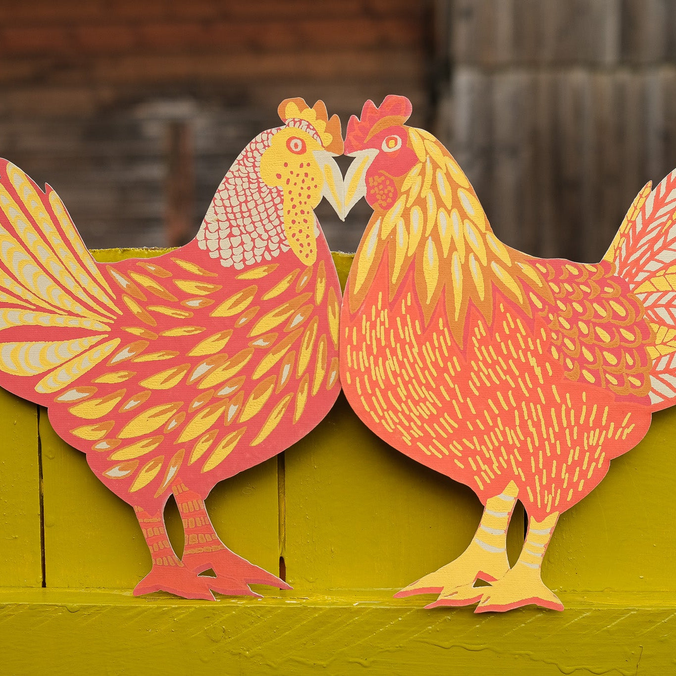 Chickens Concertina Garland