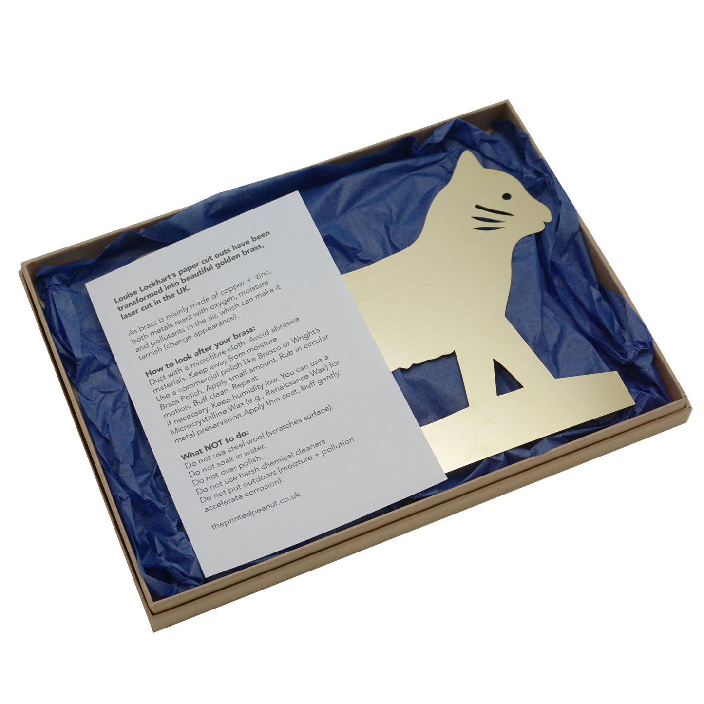 Louise Lockhart: Brass Cat