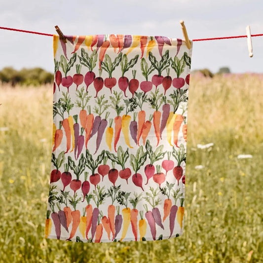 Emma Bridgewater: Carrots & Beets Tea Towel