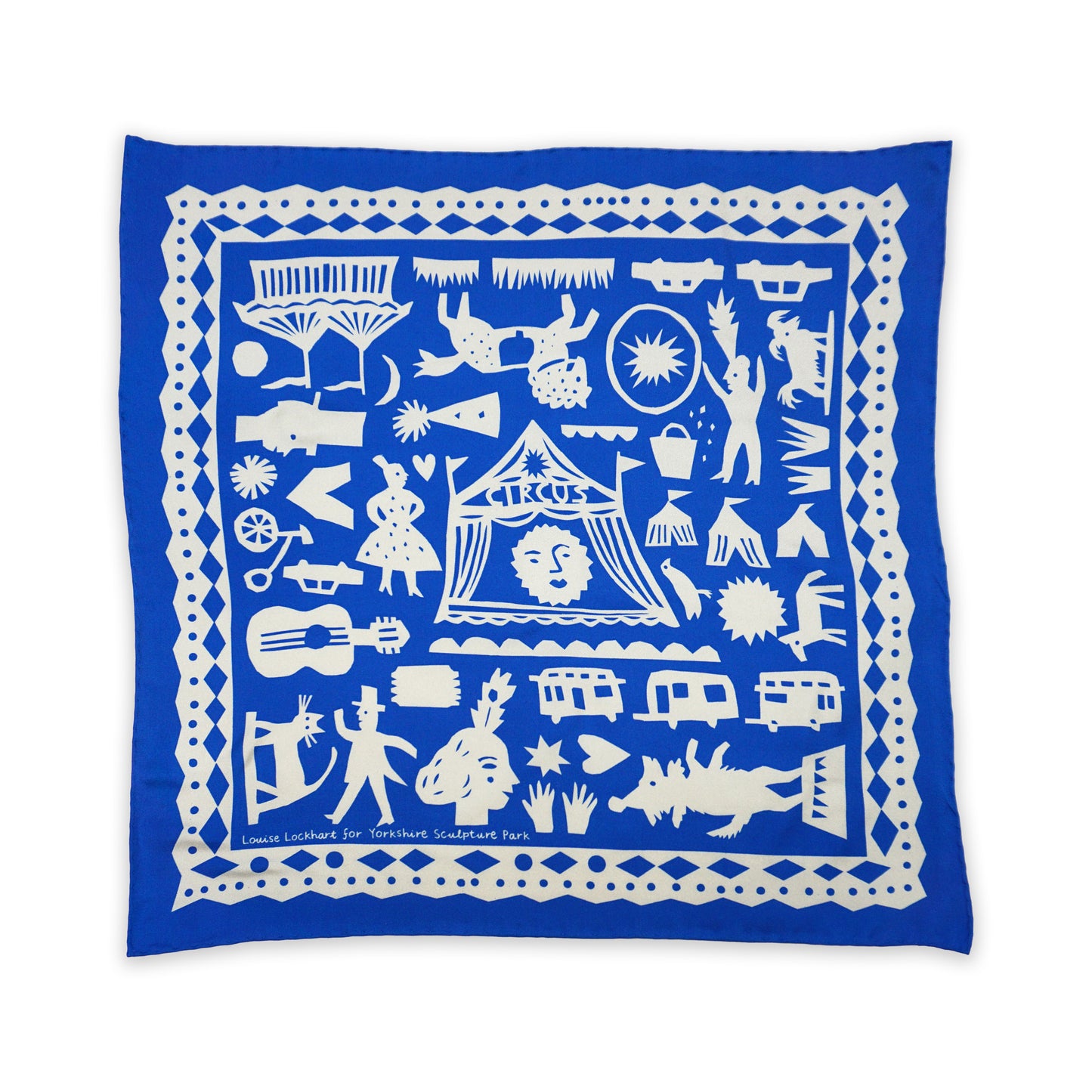 Louise Lockhart: Circus Silk Scarf