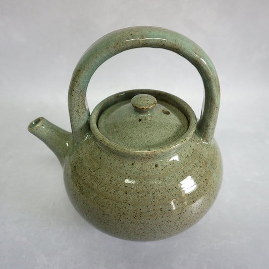 Douglas White Stoneware Teapot