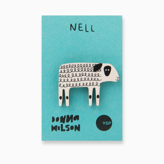 YSP x Donna Wilson: Nell the Sheep Pin Badge