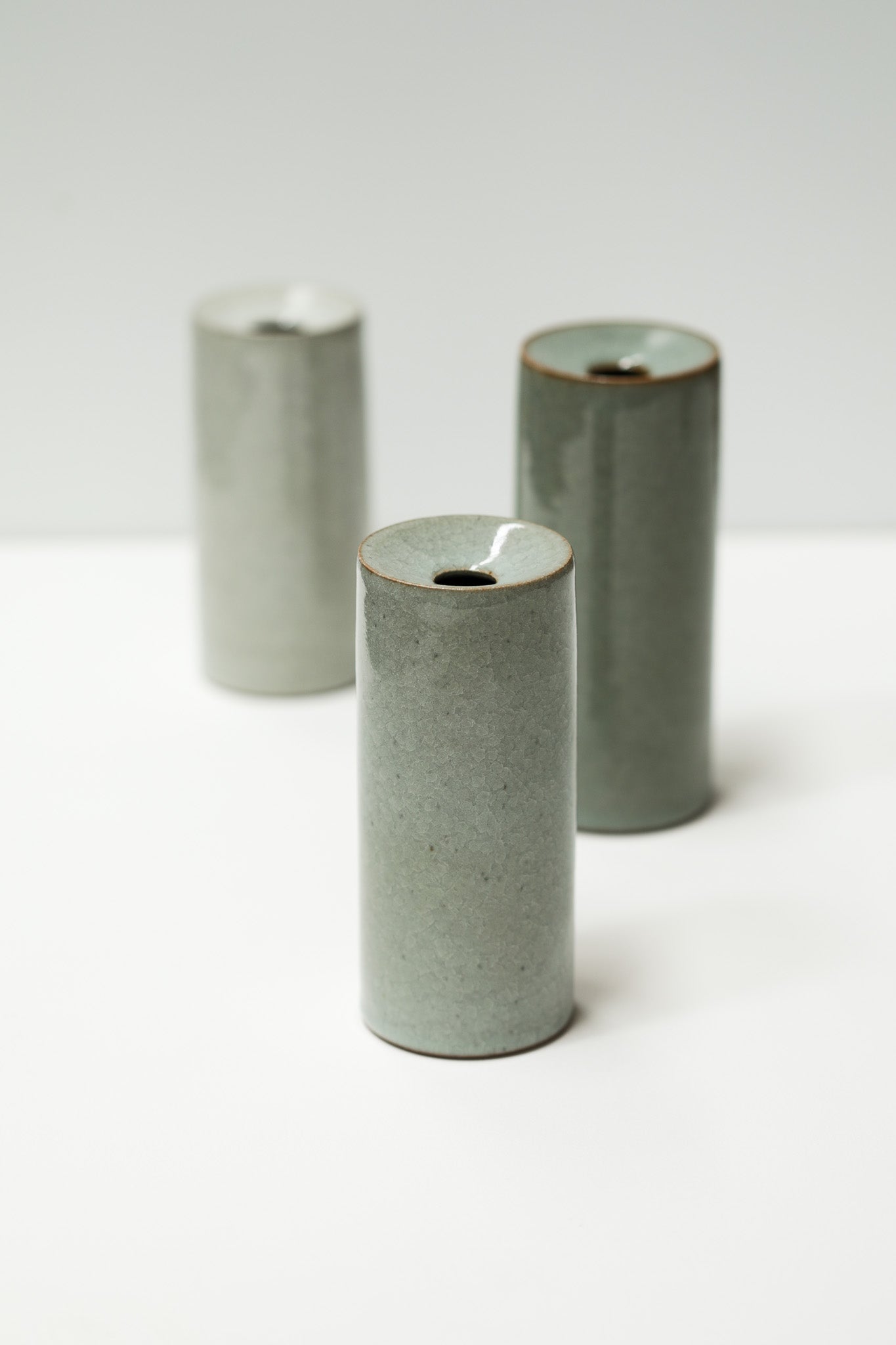 Florian Gadsby: Trio of Bud Vases
