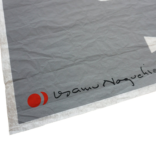 Gray washi paper with a red circle and black text on a white background