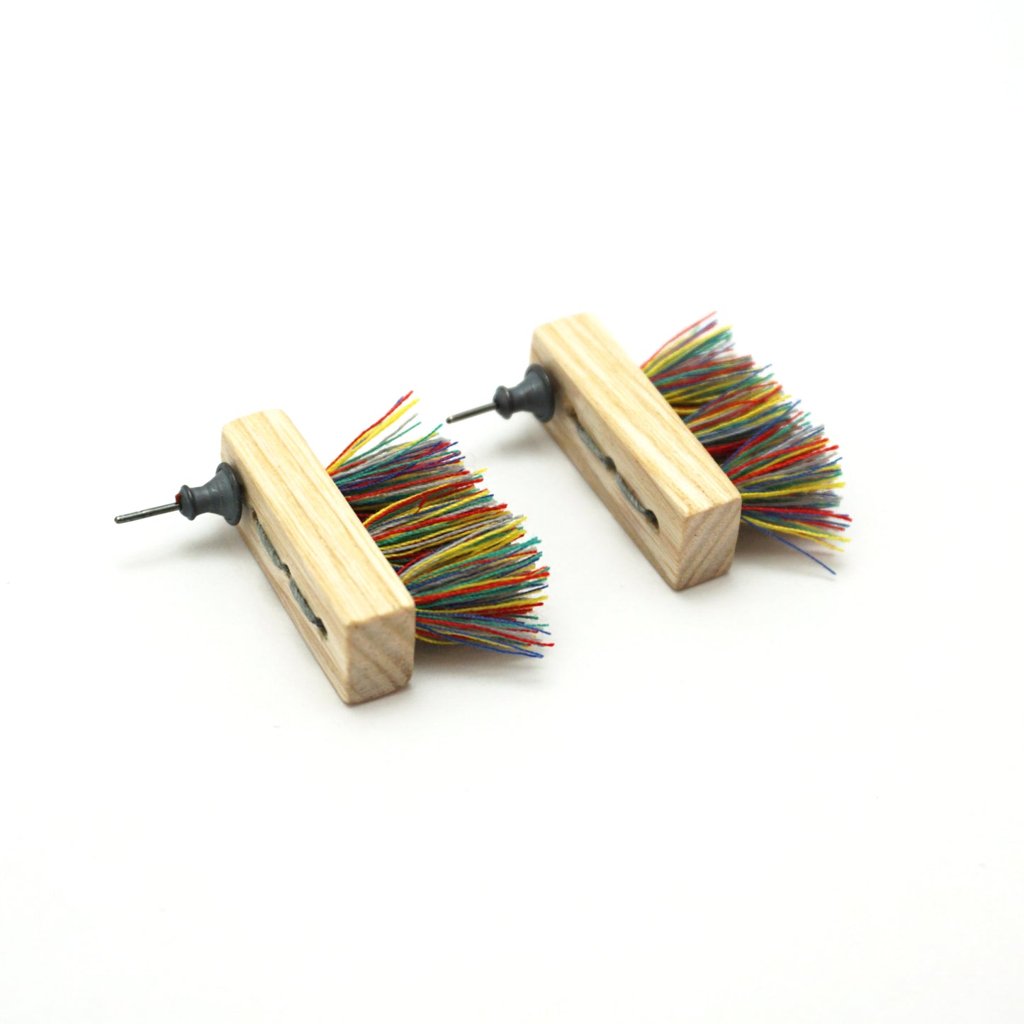 Jane Sedgwick: Small Bristly Brush Earrings