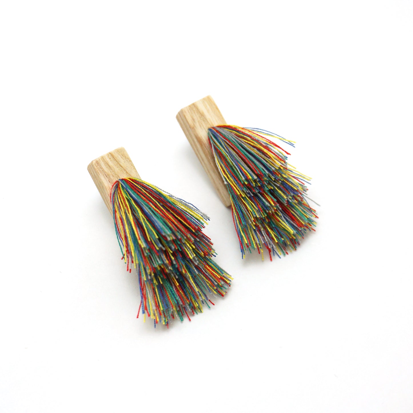 Jane Sedgwick: Small Feather Brush Earrings